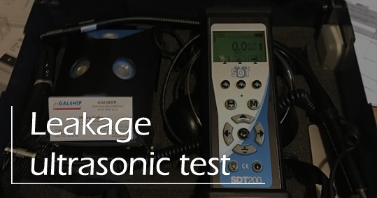 leakge ultrasonic test galship